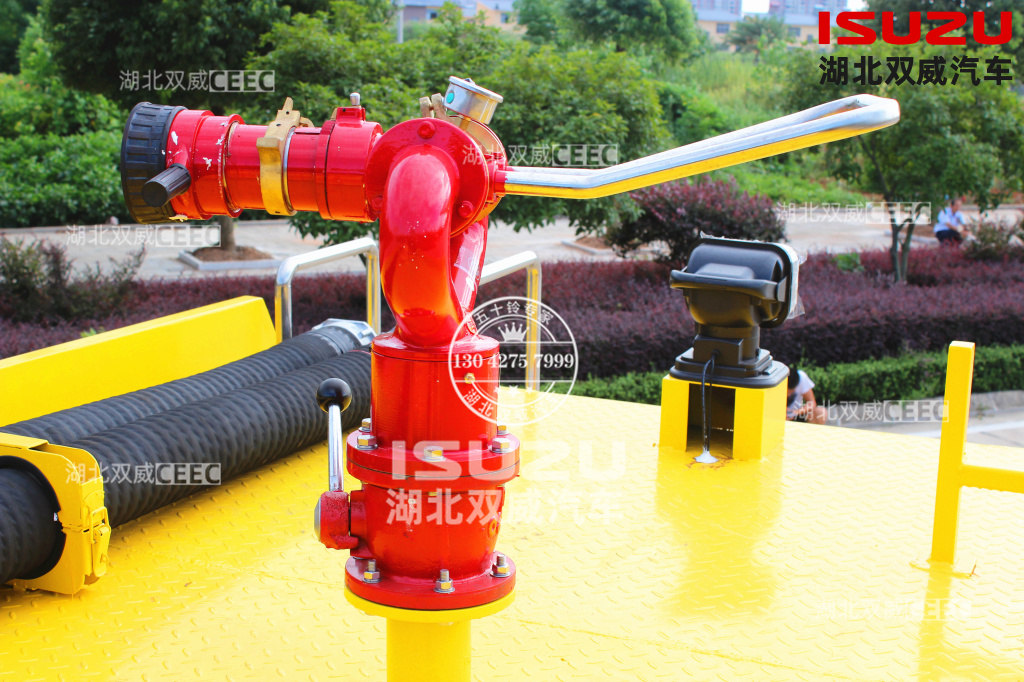 五十铃 5方水罐消防车 出口迪拜专供