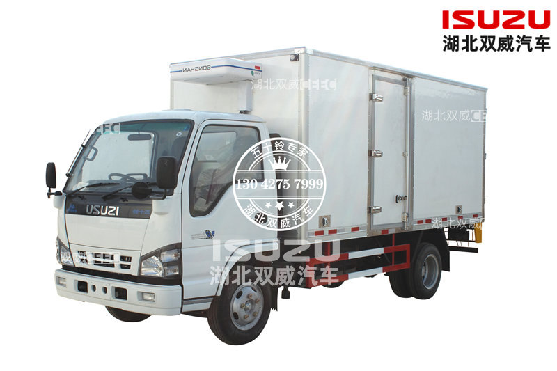 庆铃五十铃600P冷藏车