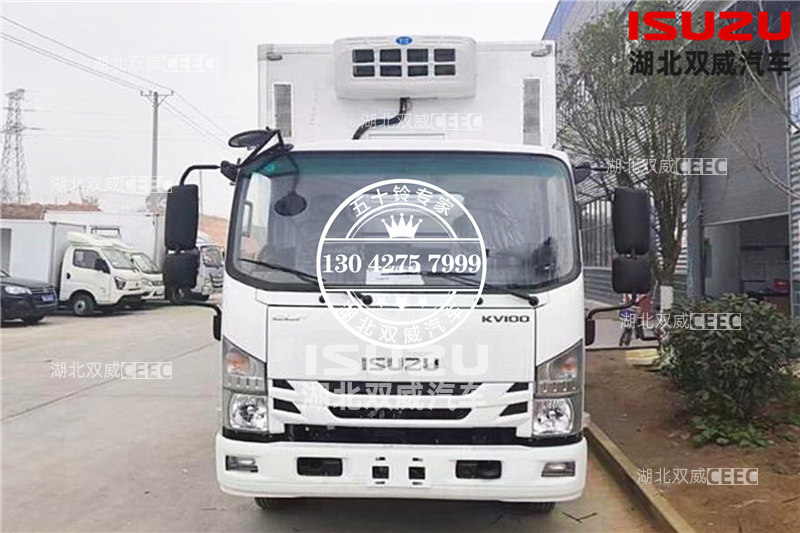 庆铃五十铃国六蓝牌雏禽运输车