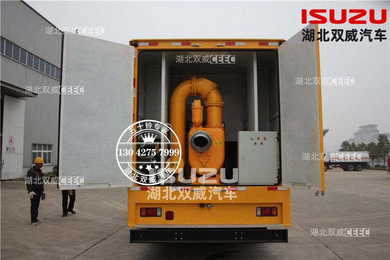 五十铃国六FTR抢险排水车