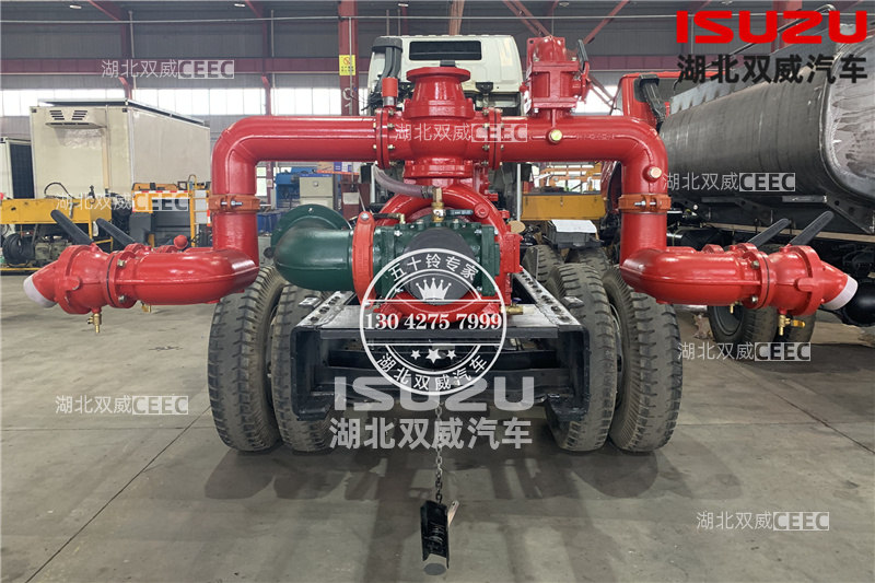 五十铃FVZ   10方水罐泡沫联用消防车