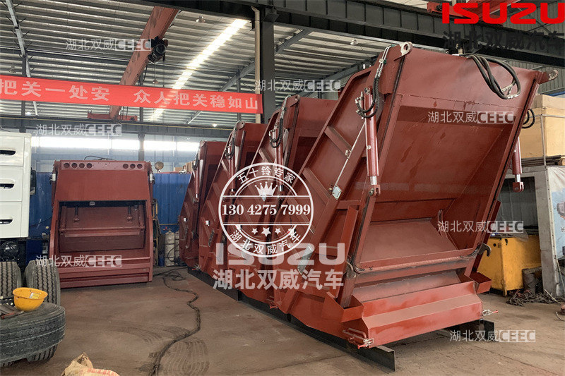 五十铃压缩垃圾车上装液压系统介绍