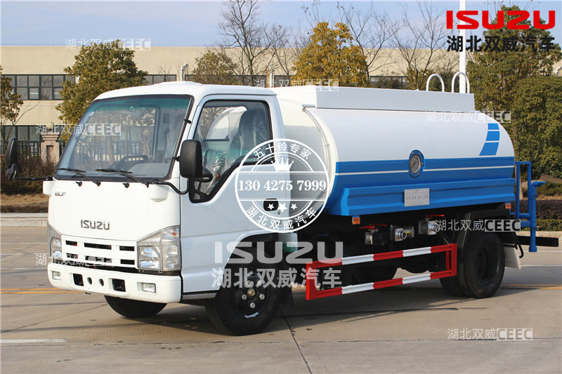 庆铃五十铃100P国六绿化喷洒车