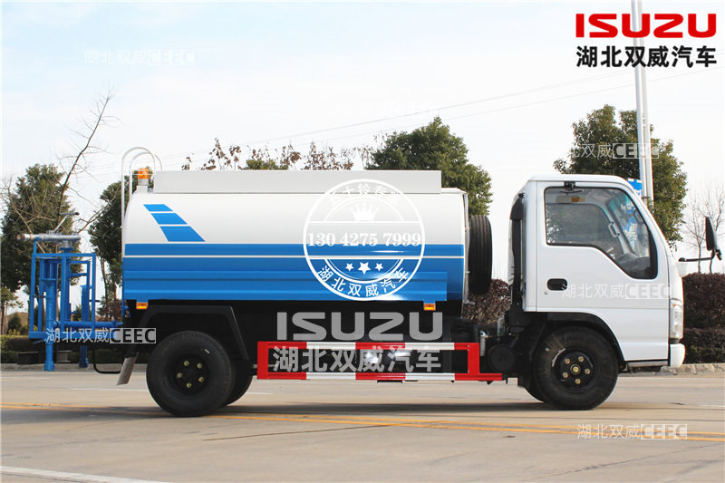庆铃五十铃100P国六绿化喷洒车