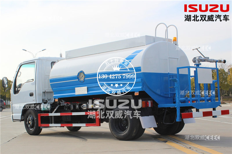 庆铃五十铃100P国六绿化喷洒车