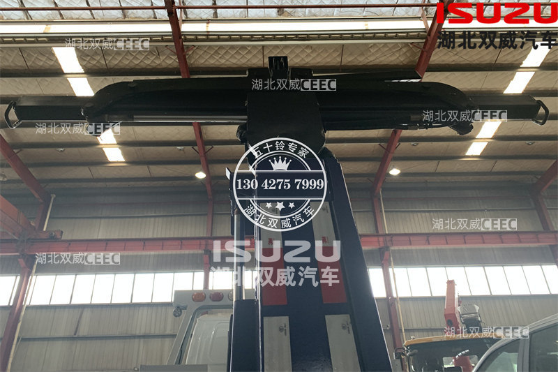 庆铃五十铃国六一拖一道路救援拖吊连体清障车