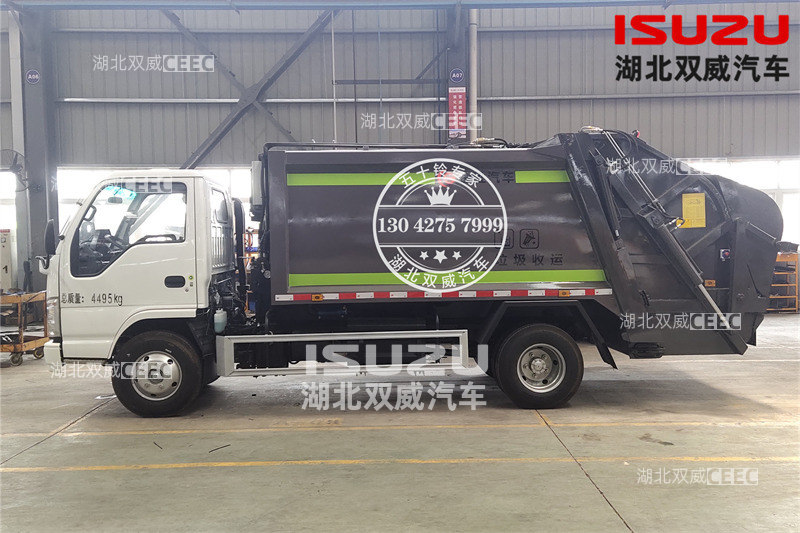 庆铃五十铃100P压缩垃圾车厂家直销