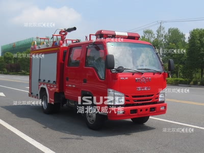 庆铃五十铃江特牌JDF5040GXFPM10/Q6泡沫消防车