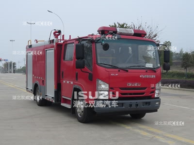 庆铃五十铃新东日牌YZR5100GXFSG30/Q6水罐消防车