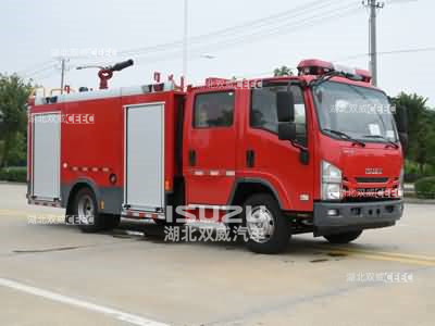 庆铃五十铃新东日牌YZR5100GXFPM30/Q6泡沫消防车