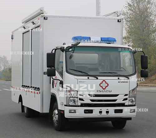 庆铃五十铃多士星牌JHW5080XJZ救护保障车