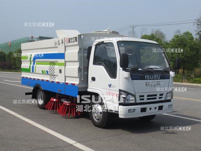 庆铃五十铃江特牌JDF5070TSLQ6型扫路车