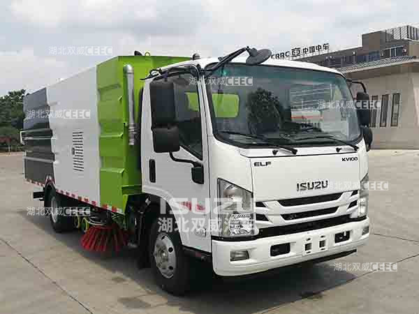庆铃五十铃楚胜牌CSC5080TXSW6型洗扫车