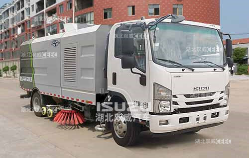 庆铃五十铃虹宇牌HYS5080TXSQ6型洗扫车