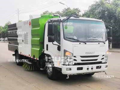 庆铃五十铃炎帝牌SZD5080TXSQ6型洗扫车
