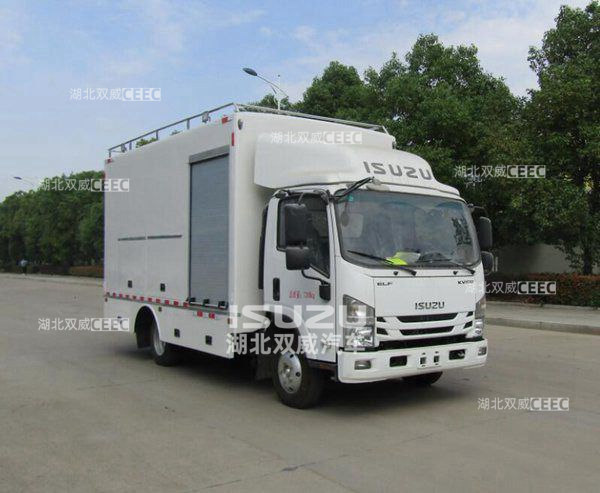 庆铃五十铃中汽力威牌HLW5070XJX6QLJX检修车