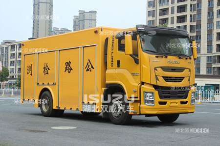 庆铃五十铃新东日牌YZR5180TLJQ6道路检测车