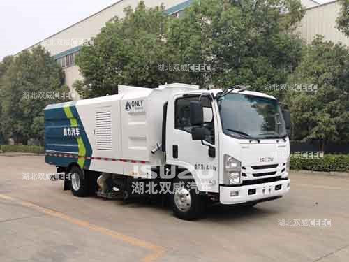 庆铃五十铃华威驰乐牌SGZ5089TXCQL6型吸尘车