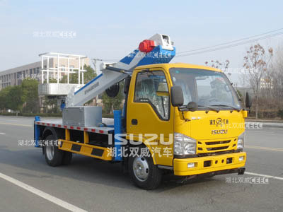 庆铃五十铃江特牌JDF5040JGK21Q6S高空作业车