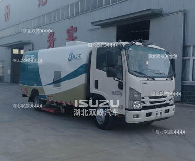 庆铃五十铃聚尘王牌HNY5071TXCQ6型吸尘车