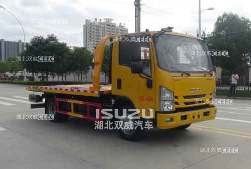 热门推荐五十铃华通牌HCQ5043TQZQL6清障车配置