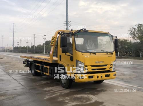 国六黄牌五十铃专威牌HTW5073TQZPQ6清障车