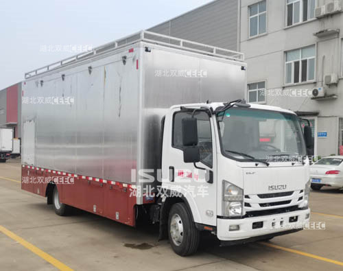 热销国六五十铃瑞力星牌RLQ5080XXCQ6型宣传车