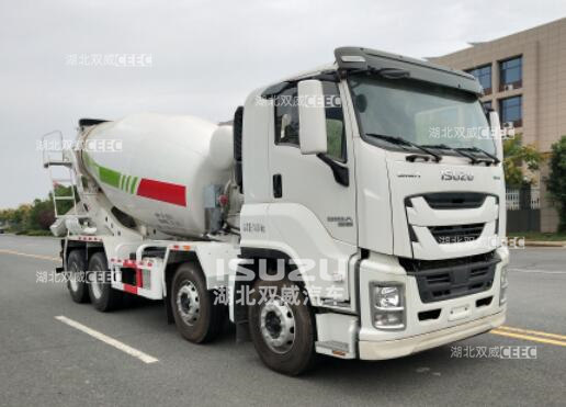 国六热门车型五十铃丰霸牌STD5311GJBQL6混凝土搅拌运输车