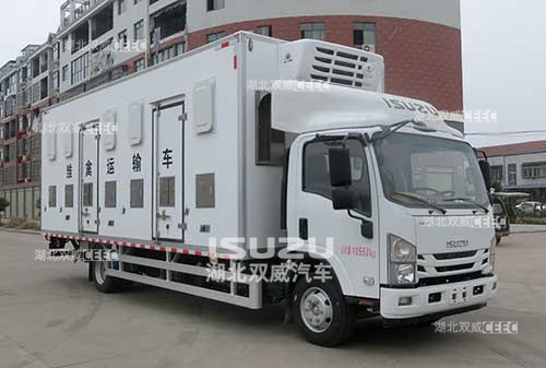 国六热销五十铃虹宇牌HYS5110XCQQ6雏禽运输车
