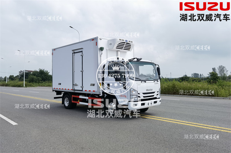 国六热门车型庆铃五十铃KV600 鲜活鱼运输车 冷藏冷链车