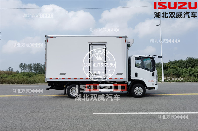 国六热门车型庆铃五十铃KV600 鲜活鱼运输车 冷藏冷链车