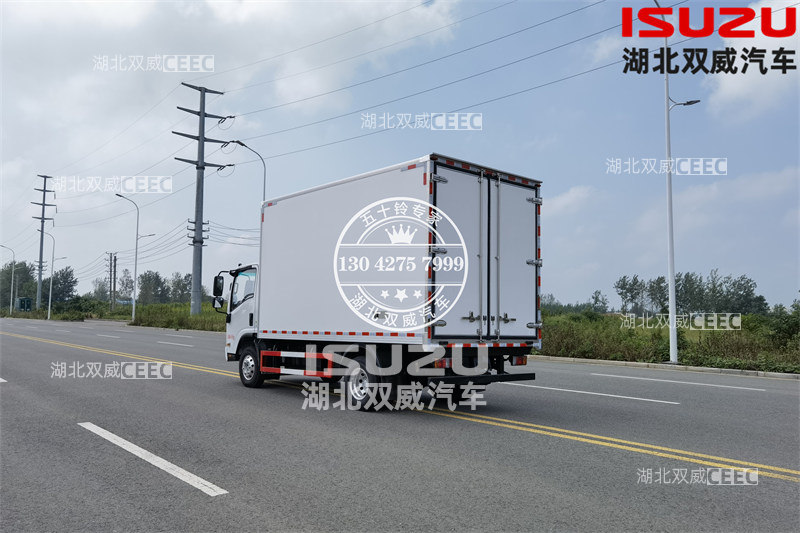 国六热门车型庆铃五十铃KV600 鲜活鱼运输车 冷藏冷链车