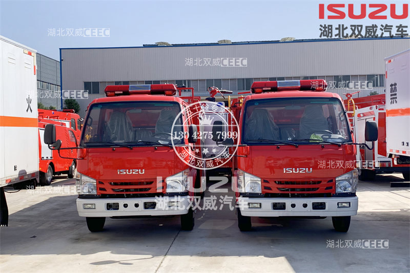 热门车型庆铃五十铃100P国六1.85吨水罐消防车 泡沫消防车 应急救援消防车 