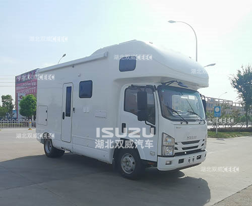 五十铃国六新款车型华专一牌EHY5066XLJQ旅居车房车