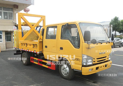 五十铃国六热门车型虹宇牌HYS5042TFZQ6防撞缓冲车