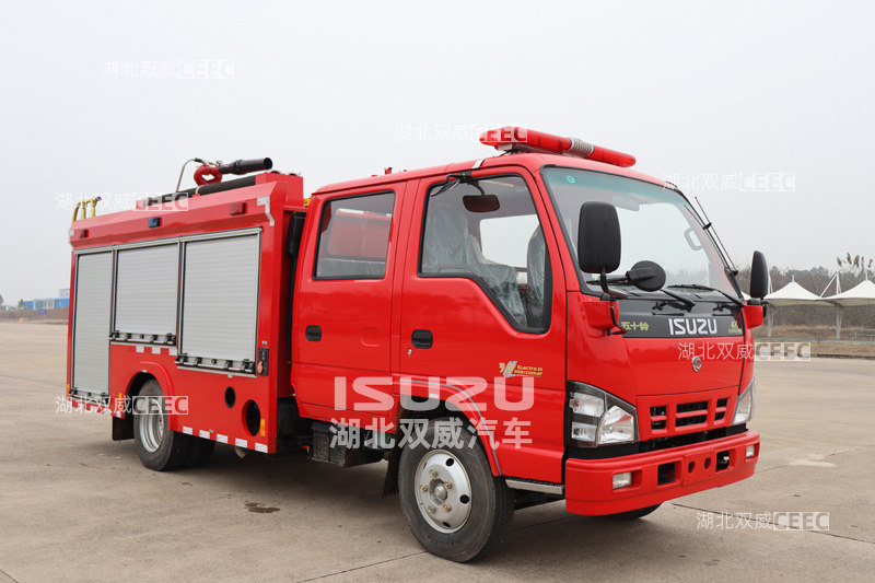 国六五十铃轻型楚胜牌CSC5072GXFPM20/Q6泡沫消防车配置