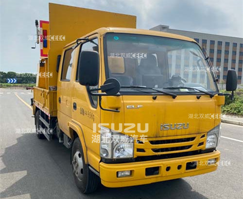 五十铃新款车型大力牌DLQ5040TFZ6防撞缓冲车配置价格多少