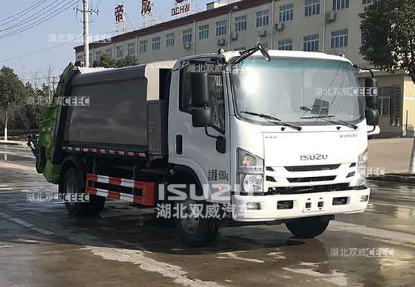 热门车型五十铃国六帝王环卫牌HDW5082ZYSQL6压缩式垃圾车配件