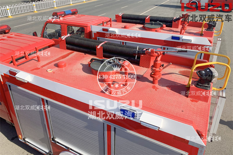 热销庆铃五十铃100P国六1.85吨水罐消防车 泡沫消防车 应急救援消防车 