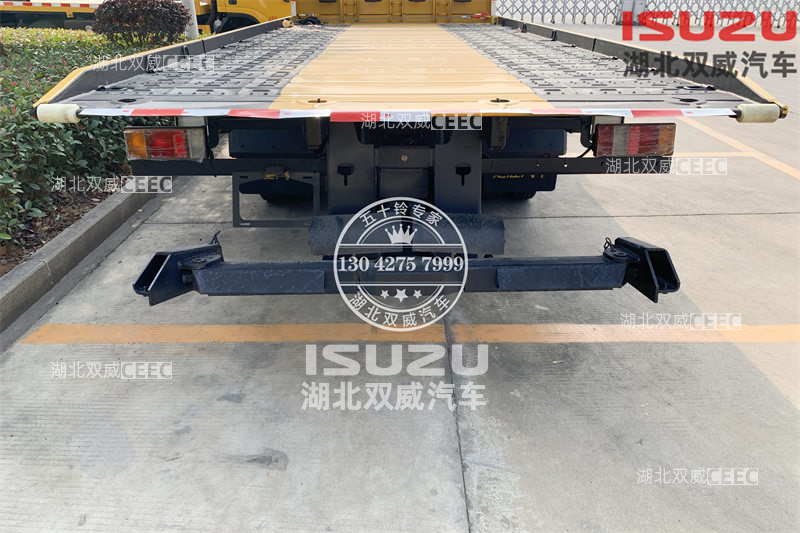 热门车型庆铃五十铃国六KV100 道路救援平板清障车 拖运车 皮卡清障车