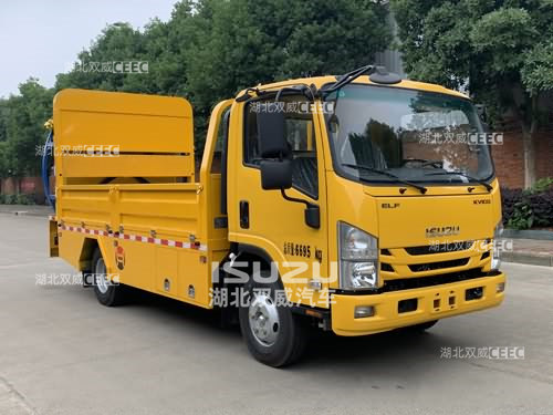 国六畅销车型五十铃汇力威牌VVV5073TFZQL6防撞缓冲车
