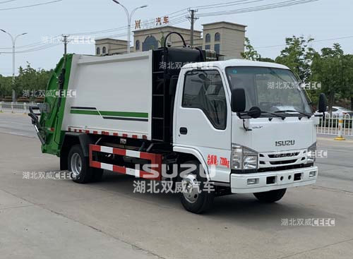 五十铃国六热销车型楚飞牌CLQ5070ZYS6QY压缩式垃圾车