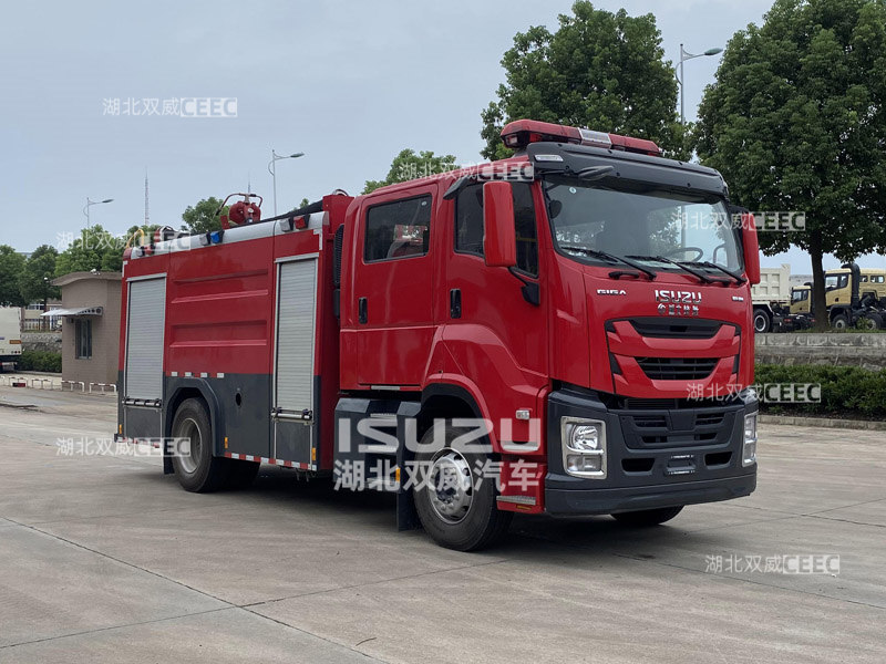 五十铃热销车型国六楚胜牌CSC5170GXFPM70/Q6泡沫消防车