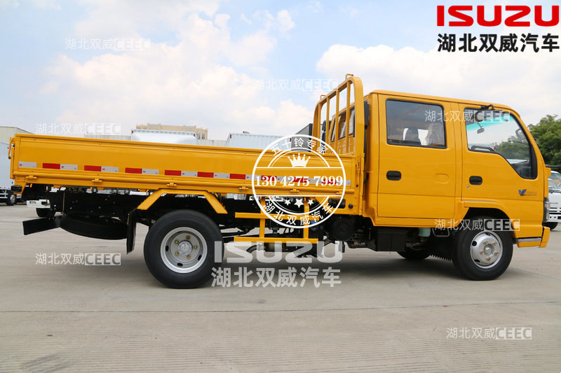 热销车型 庆铃五十铃国六600P轻卡载货车 栏板轻卡载货车