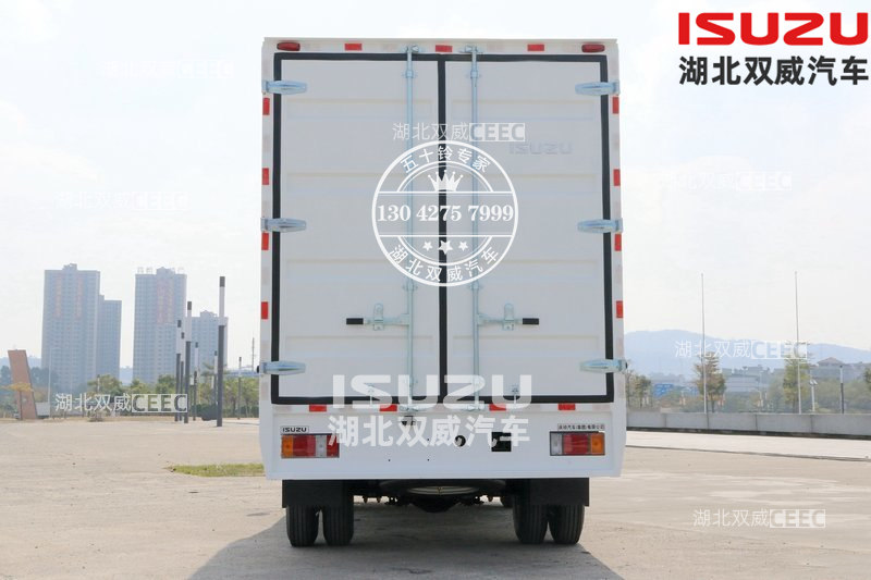 庆铃五十铃国六KV600单排载货车 厢式轻卡货车 