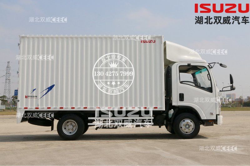 庆铃五十铃国六KV600单排载货车 厢式轻卡货车 