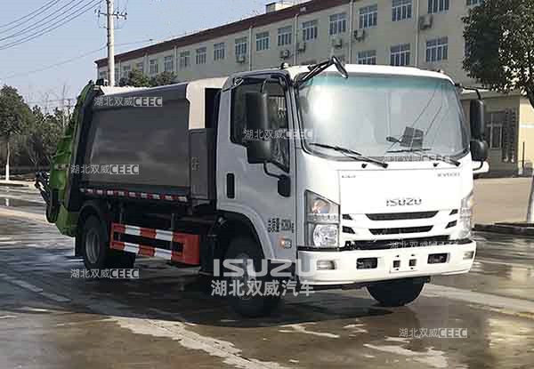五十铃国六热销车型帝王环卫牌HDW5082ZYSQL6压缩式垃圾车