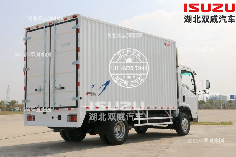 庆铃五十铃国六KV600单排载货车 厢式轻卡货车 